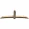 Ekena Millwork Bellingham Rough Sawn Timber Gable Bracket, Douglas Fir, 84"W x 31"H x 4"D x 6"F, 9/12 Pitch GBW084X31X0406BEL00RDF - alternate 5
